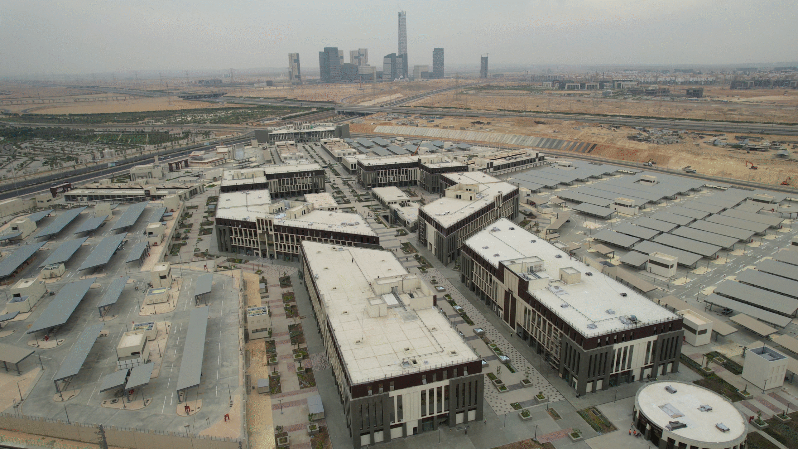 Hafelaat Station is a key transportation facility in Egypt's New Administrative Capital ...